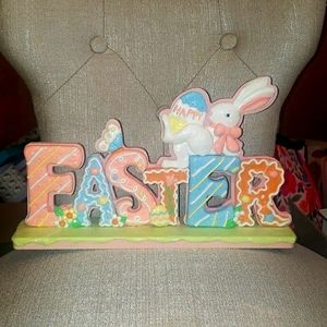 NWT -Gingerbread cookie Easter sign